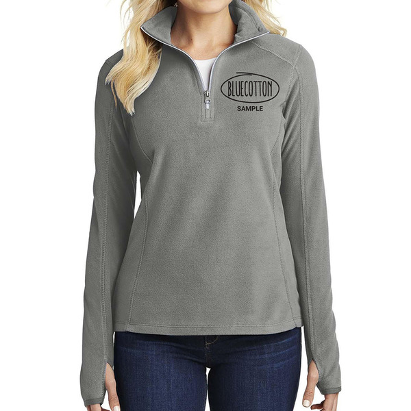 L224 Port Authority Ladies Microfleece 1/2-Zip Pullover