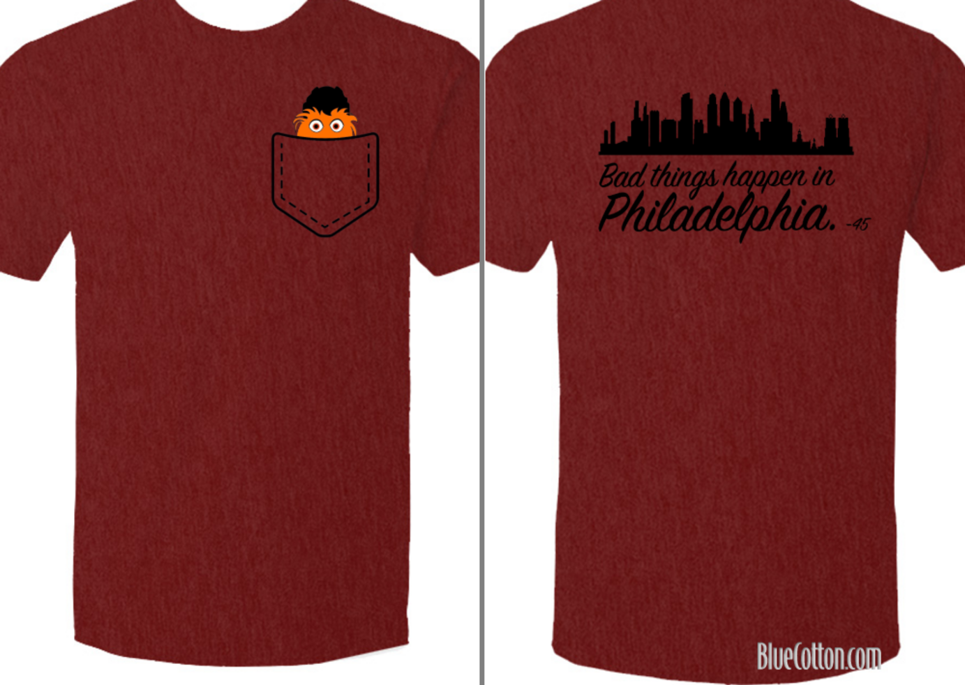 Image for Group Order Bad Things Happen In Philadelphia - Unisex Tee