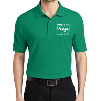 Custom Business Apparel:  K500 Men's Port Authority Silk Touch Polo