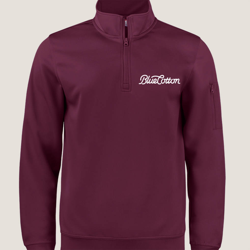 Image of MQK00110 Clique Lift Eco Performance Half Zip Unisex Pullover