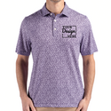 MCK01344 Cutter & Buck Pike Eco Flora Print Recycled Mens Polo