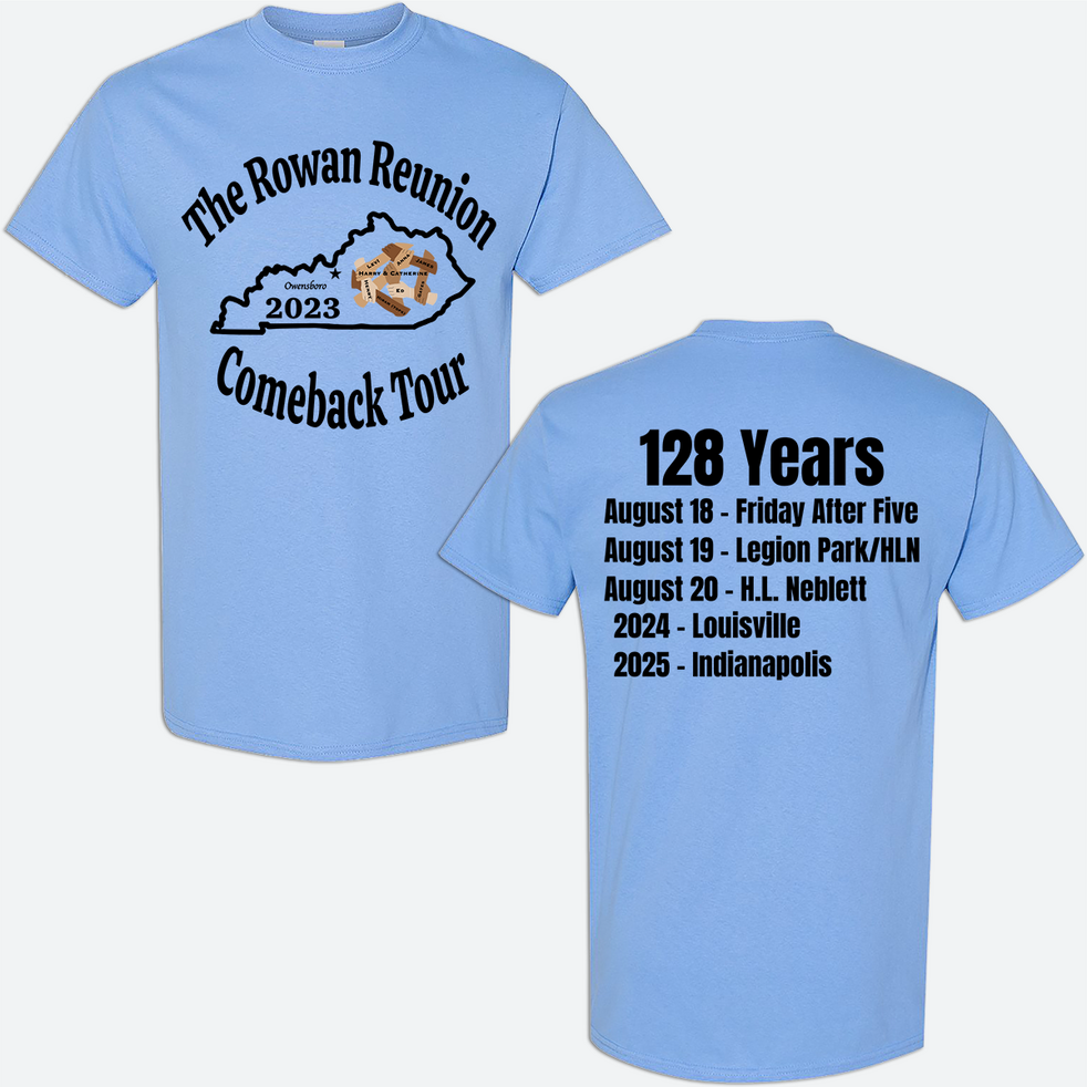 Image for Group Order The Rowan Reunion T-Shirts