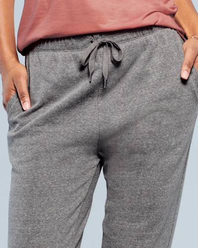 Closeup of a DT1310 District® Women’s Perfect Tri® Fleece Jogger