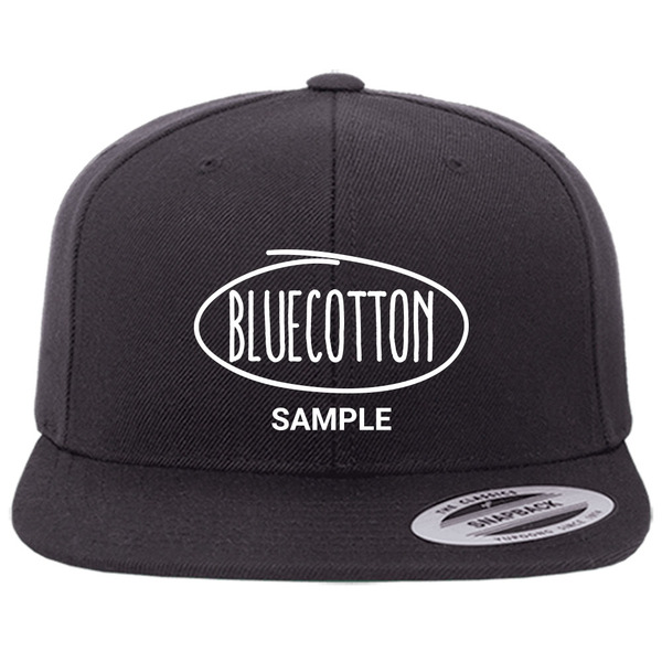 6089 Yupoong Classic Flat Bill Snapback Cap