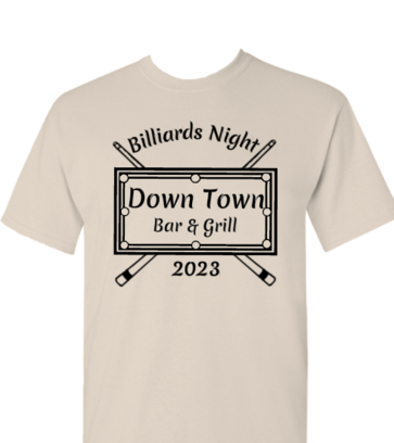 Billiards Night design idea