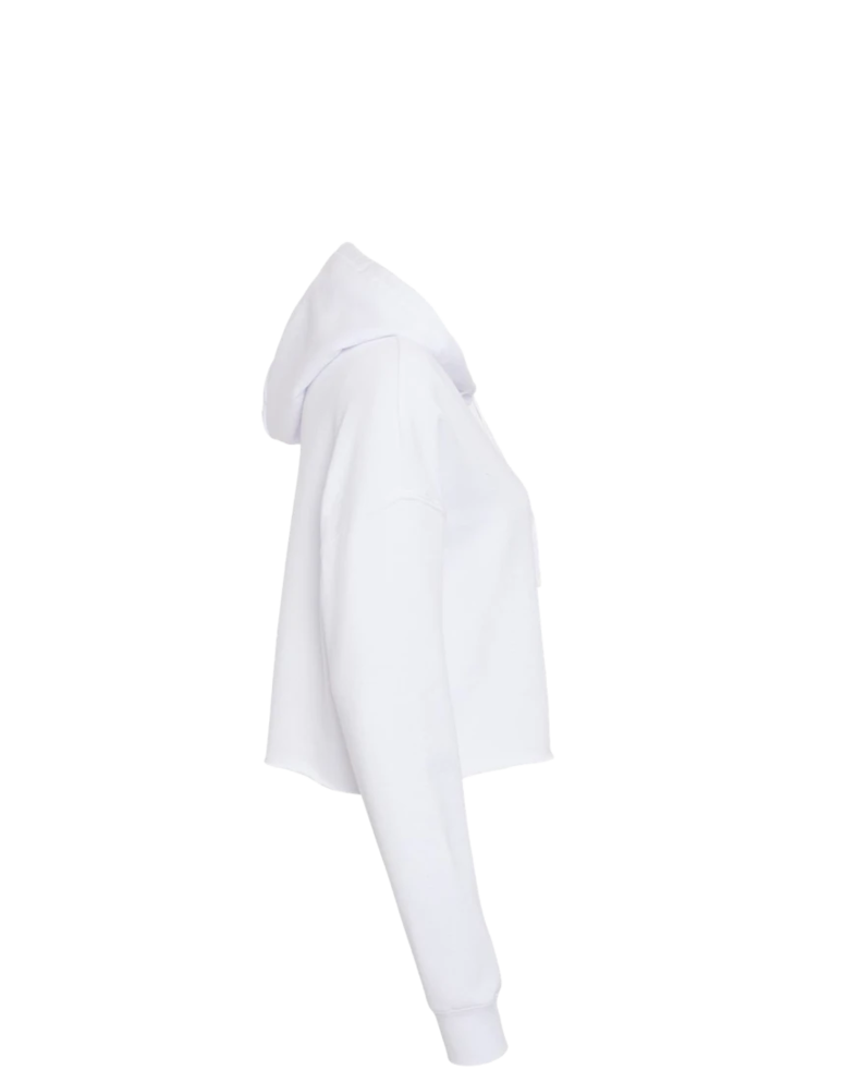 Image of a model wearing a AFX64CRP Independent Trading Co. Women’s Lightweight Cropped Hooded Sweatshirt