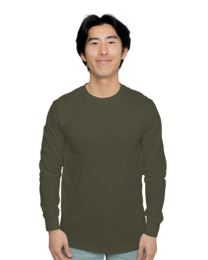 Image of a model wearing 5071 AS Colour Classic L/S Tee