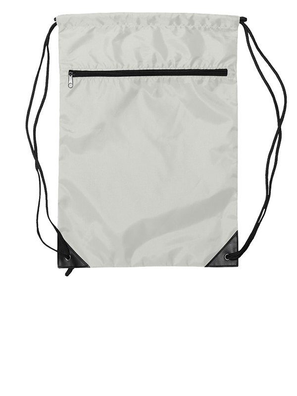 8888 Liberty Bags Zippered Drawstring Backpack