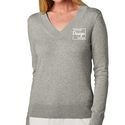 BB18401 Brooks Brothers® Women’s Cotton Stretch V-Neck Sweater