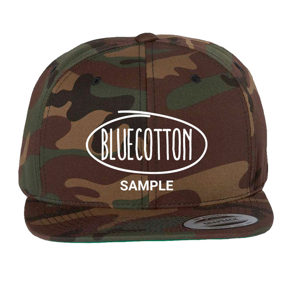 6089 Yupoong Classic Flat Bill Snapback Cap