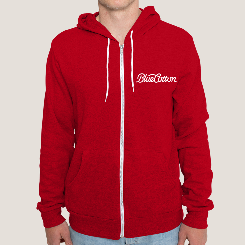 Image of 3739 Bella + Canvas Unisex Sponge Fleece Full-Zip Hoodie