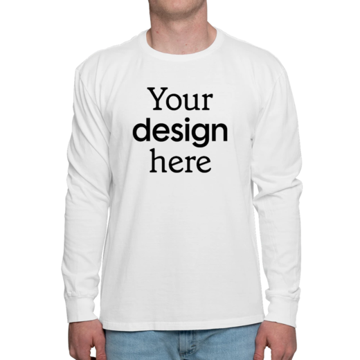 Sample image of PC099LS Port & Company Pigment-Dyed Long Sleeve Tee