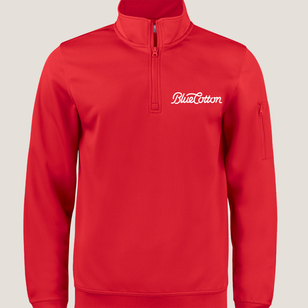 Image of MQK00110 Clique Lift Eco Performance Half Zip Unisex Pullover