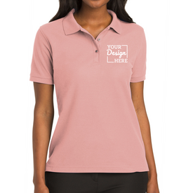 L500 Ladies' Port Authority Silk Touch Polo