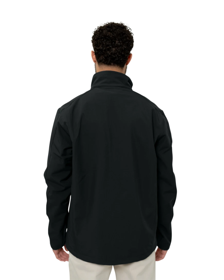 Image of a model wearing a J317 Port Authority Core Soft Shell Jacket