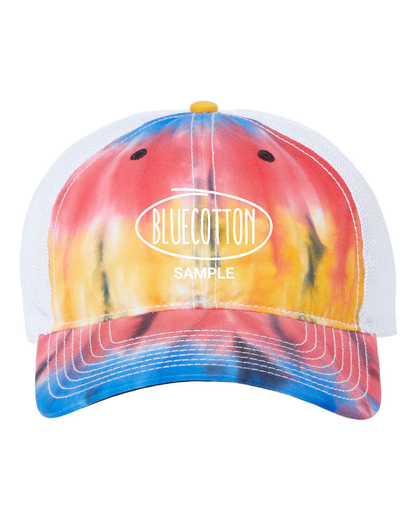 Sample image of GB470 The Game Lido Tie-Dyed Trucker Cap