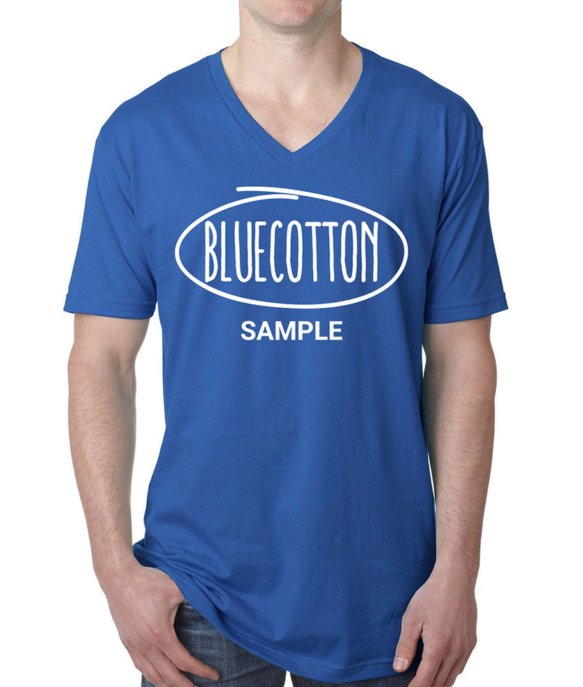 Image of Next Level 3200 Premium Short Sleeve V-Neck T-shirt