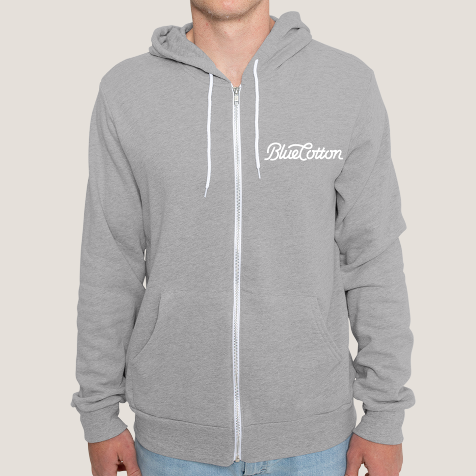 Image of 3739 Bella + Canvas Unisex Sponge Fleece Full-Zip Hoodie