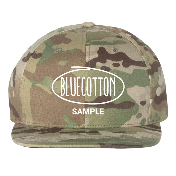 6089 Yupoong Classic Flat Bill Snapback Cap
