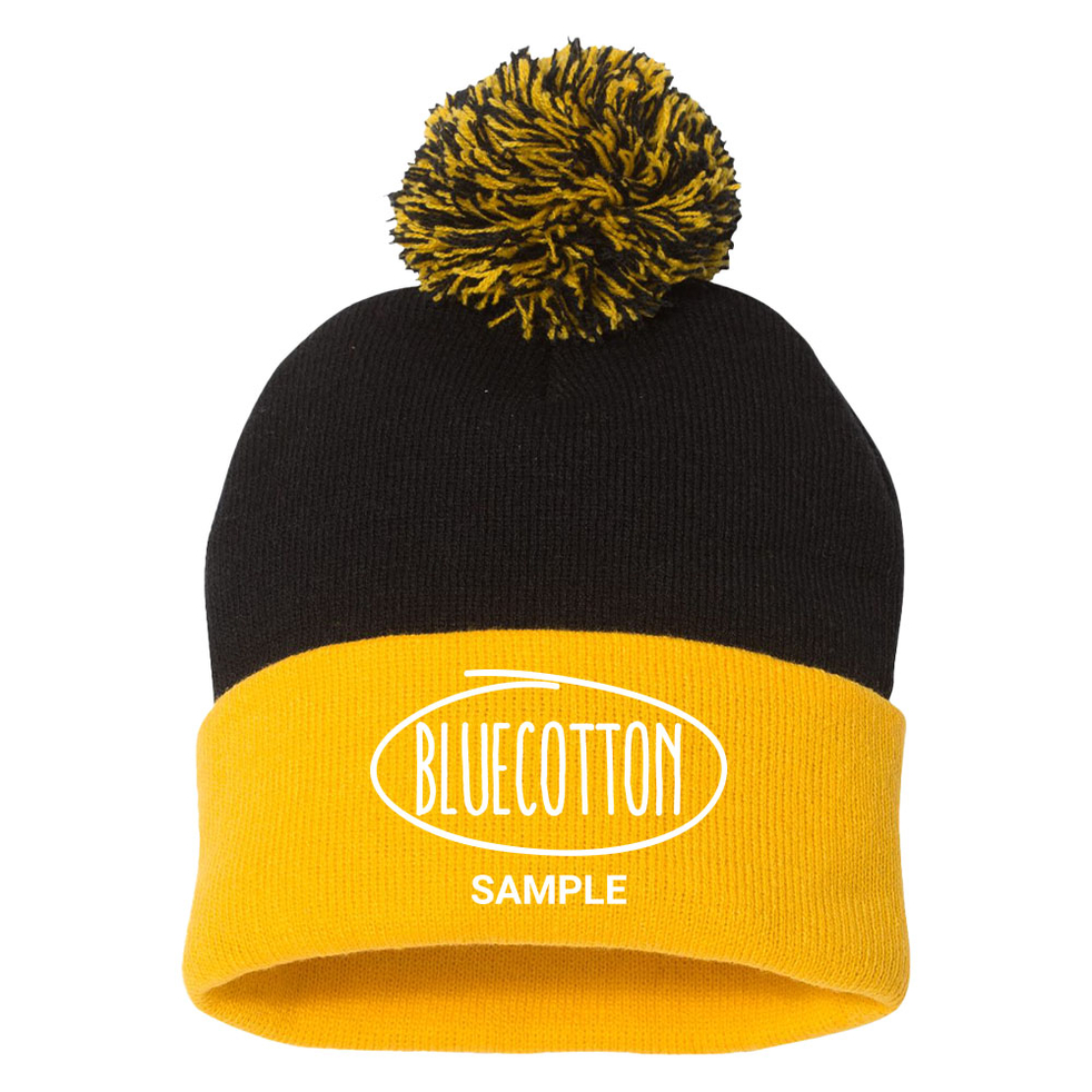 Image of SP15 Sportsman Pom-Pom 12 Inch Knit Beanie