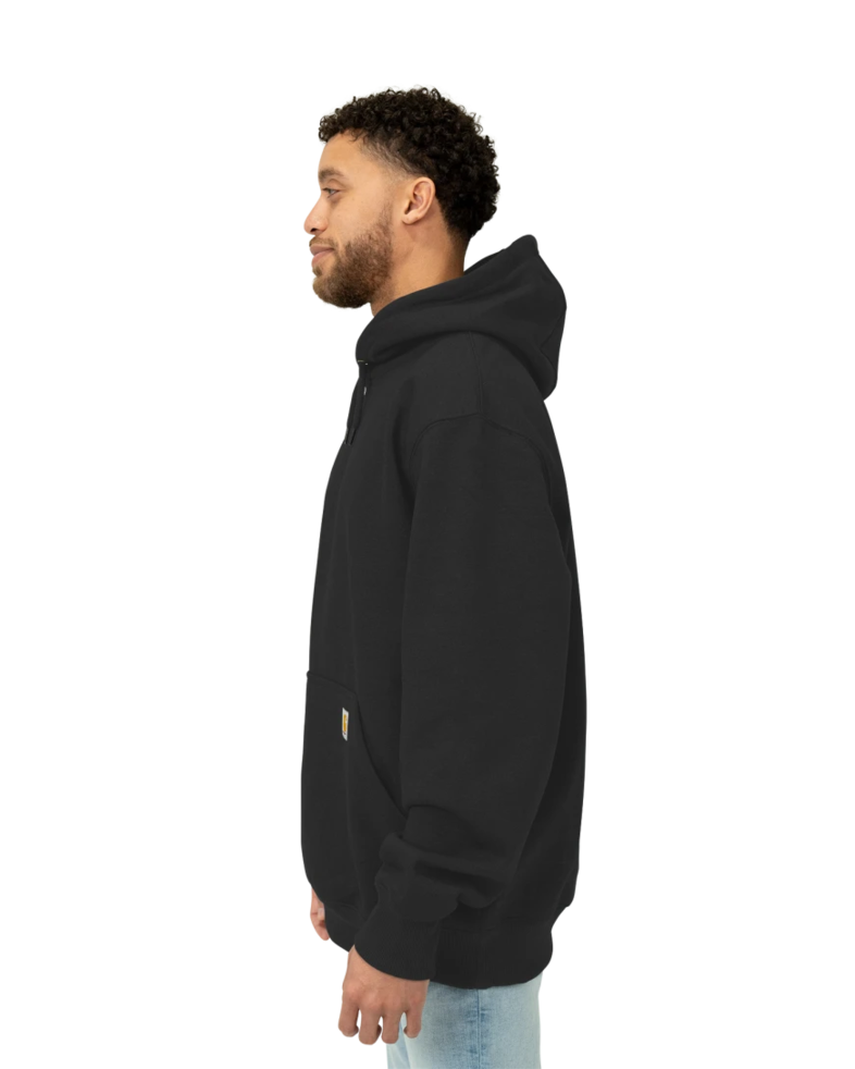 Image of a model wearing a CT100615 Carhartt Rain Defender Paxton Heavyweight Hooded Sweatshirt