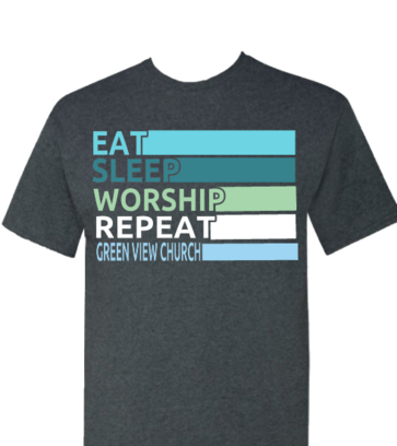 eat, sleep ,worship, repeat design idea