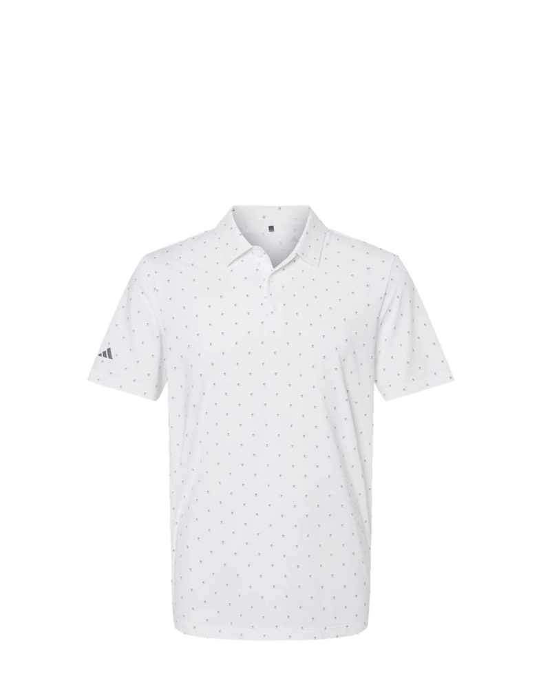 Image of a model wearing a A574 Adidas Pine Tree Polo