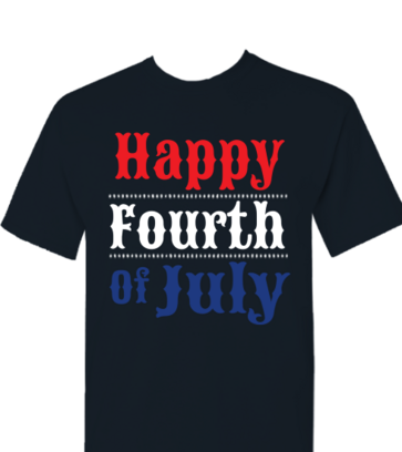 Happy Fourth design idea