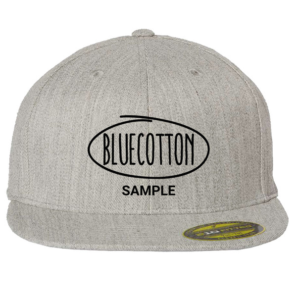 6210 Flexfit Premium Flat Bill Fitted Cap