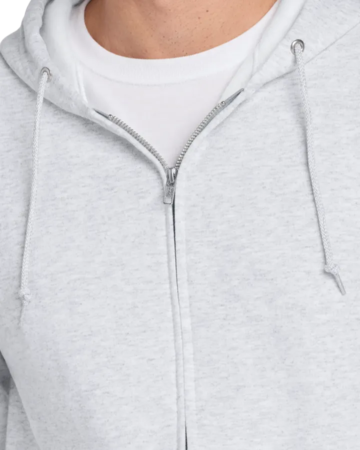 Closeup of a 993M Jerzees Full Zip Hood