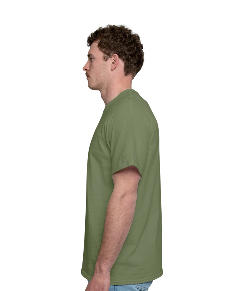 Image of a model wearing a 5000 Gildan Heavy Cotton T-Shirt