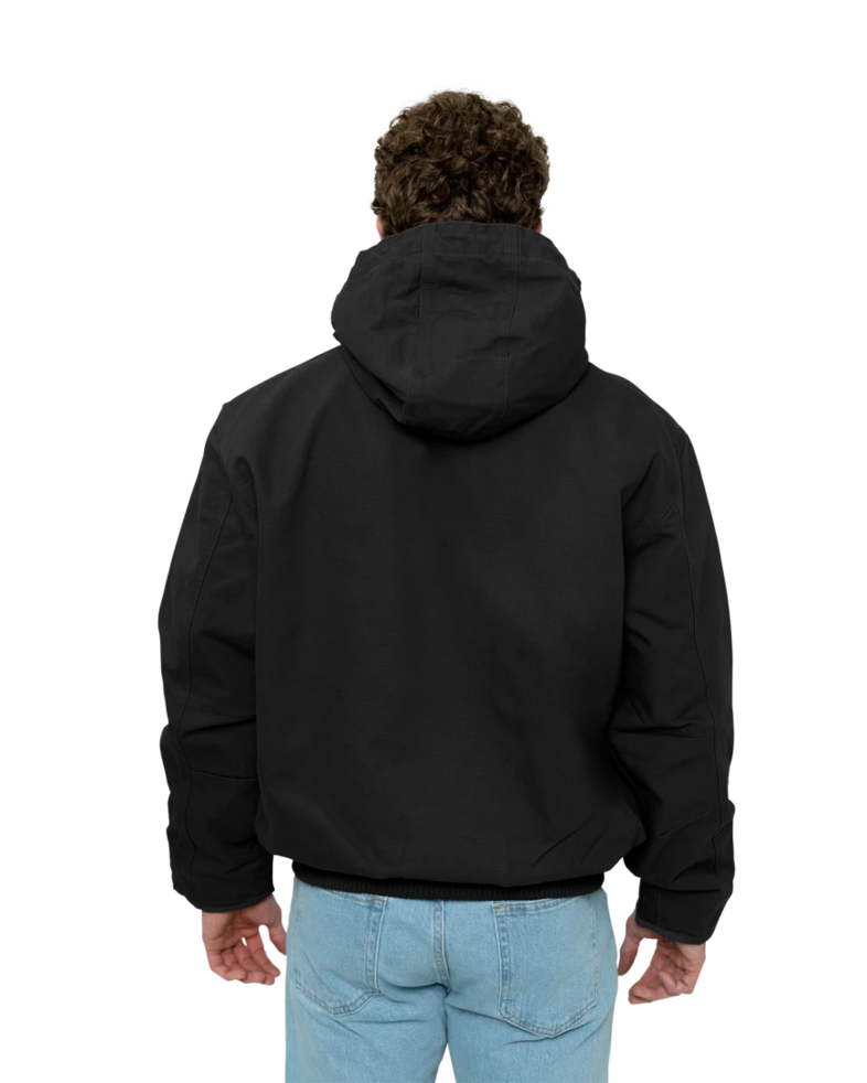 Image of a model wearing a CT104050 Carhartt Washed Duck Active Jac