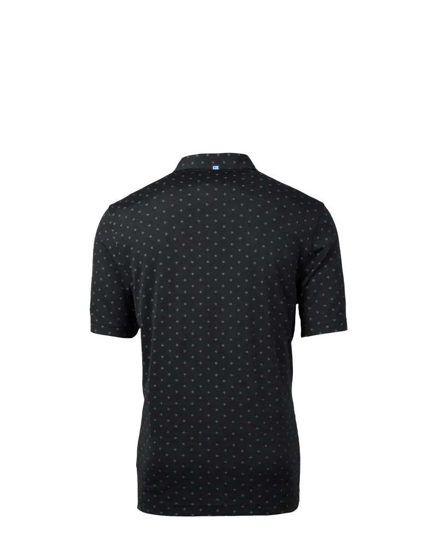vector mosaic knit polo （BECK and CALL） Vintage black and beige retro knit polo - Peepa's