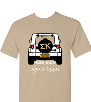 Parents Weekend design idea