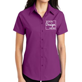 Button-Down Shirts:  L508 Port Authority Ladies' Easy Care Shirt