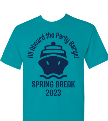 Spring Break Party Barge design idea