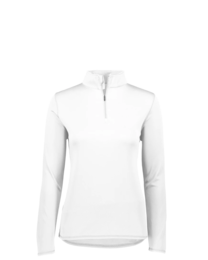Image of a model wearing 2787 Augusta Sportswear Women's Attain Color Secure Performance Quarter-Zip Pullover