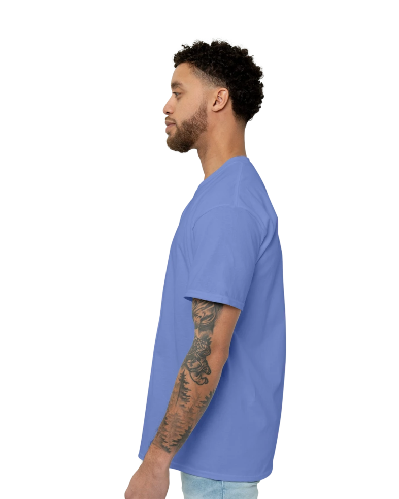 Image of a model wearing a PC61 Port & Company Essential Tee