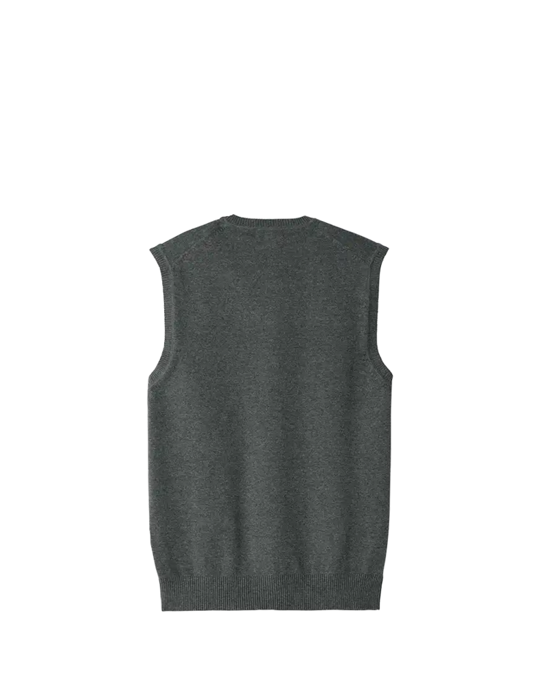 Image of a model wearing a SW2860 Port Authority Easy Care Sweater Vest