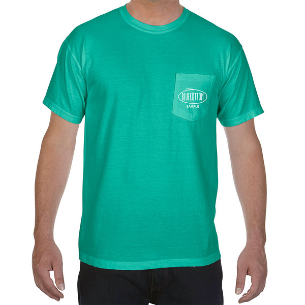 CC6030 Comfort Colors Short Sleeve Pocket Tee - Pigment Dyed