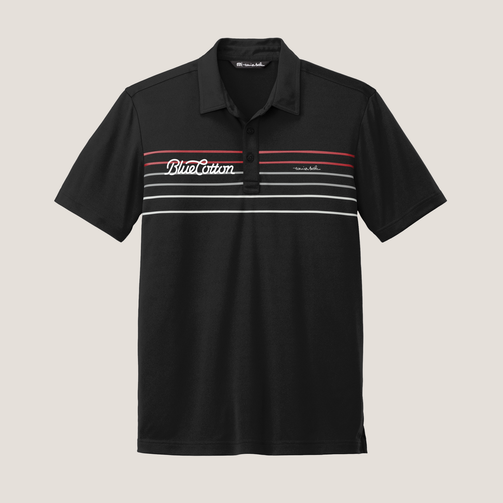 Image of TM1MY400 TravisMathew Coto Performance Chest Stripe Polo