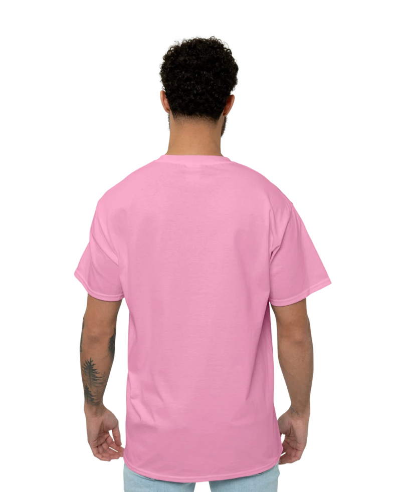 Image of a model wearing a PC61 Port & Company Essential Tee