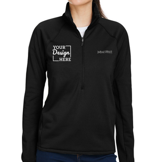 Custom Fleece Jackets:  M15391 Marmot Ladies' Leconte Half-Zip