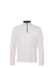 Image of a model wearing 4102 Badger B-Core 1/4 Zip Pullover