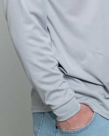 Closeup of a Augusta 788 Wicking Long Sleeve Tee