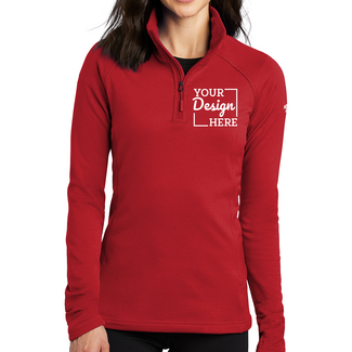 Custom Outerwear:  NF0A47FC The North Face Ladies Mountain Peaks 1/4-Zip Fleece