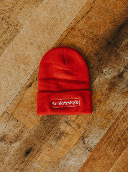 Customer wearing a CP90 Port & Company Knit Cap