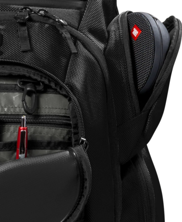 Closeup of a 711107 OGIO Metro Ballistic Pack