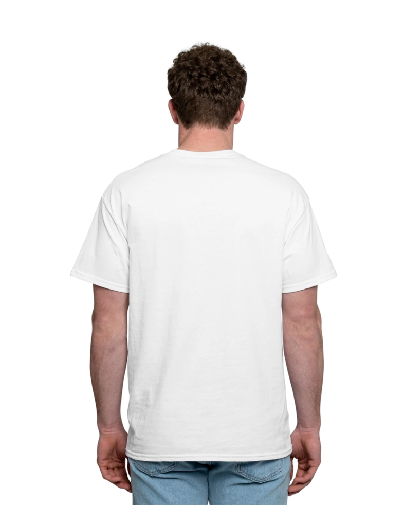 Image of a model wearing a 5000 Gildan Heavy Cotton T-Shirt