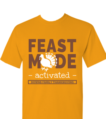 Feast Mode activated design idea